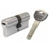 TESA Cylindre De Sureté TK6 3 Clés Incopiables Double Brevet Nickelé 40X40 - AK6354040N